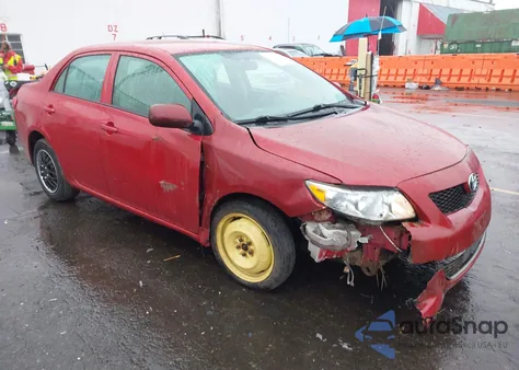 2009 Toyota Corolla Le z USA, uszkodzony, nr VIN JTDBL40E49J012193